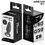 ANALNI ČEP Addicted Toys With Jewel Black (M)
