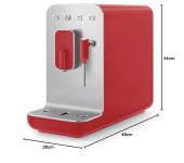 SMEG dizajnerski automatski kavni aparat.