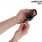 EREKCIJSKI OBROČEK Addicted Toys Penis Cage Black