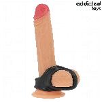 EREKCIJSKI OBROČEK Addicted Toys Penis Cage Black