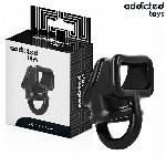 EREKCIJSKI OBROČEK Addicted Toys Penis Cage Black