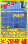 Solarni paneli na voljo takoj - 25€/kom