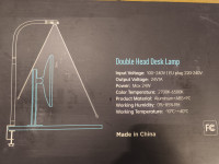 LED namizna svetilka, svetilka za pult, za mizo, za pisalno mizo