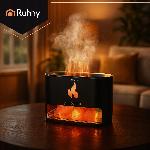 10W difuzor dekorativni LED RGB kamin 250ml vlažilec zraka USB