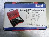 Finomehanski vijačnik Herkules 3,6V li-ion s priborom