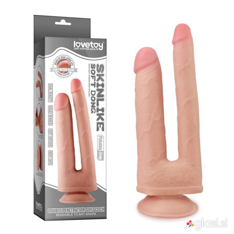 DVOJNI PENETRATOR Lovetoy Skinlike