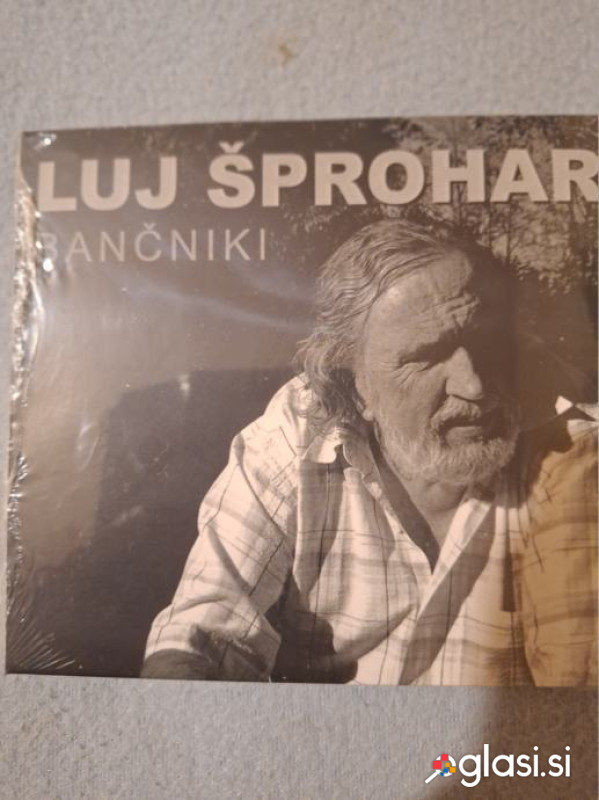 Glasbeni CD in 3 knjige - Luj Sprohar-  novo