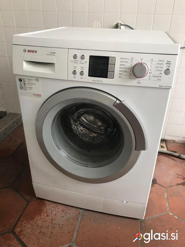 Pralni stroj bosch Logixxx 8kg 1400 obratov varioperfect rezervni deli