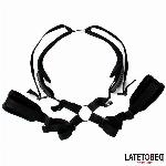 KOMPLET Latetobed BDSM Line Shoulder Swingstrap Black