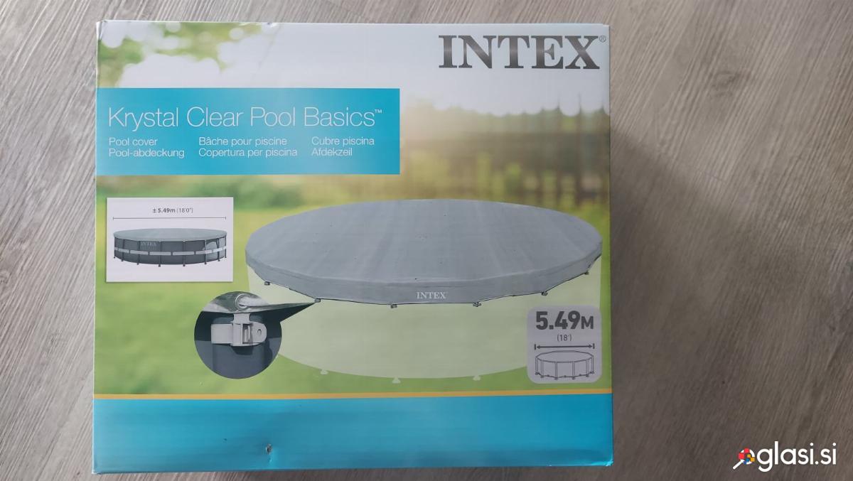 Nerabljeno pokrivalo Intex za okrogel bazen 5,49 m