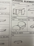 Prodam enojno posteljo ALPLES, mere 200 x 90 cm, bele barve
