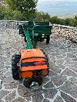 Motokultivator goldoni z prikolico