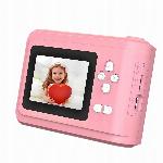 Otroški LCD instant fotoaparat s tiskalnikom + 3 trakovi roza