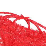 HLAČKE Z ODPRTINO Ohyeah P5366 Red