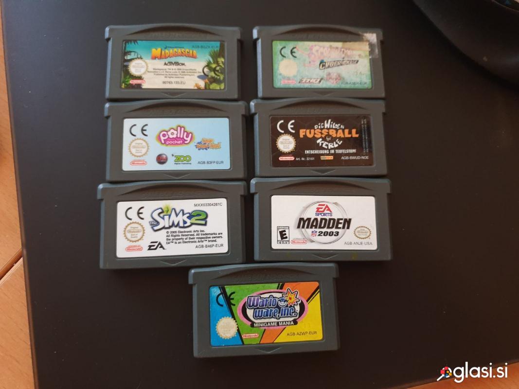 Igre za Gameboy Advance (GBA)