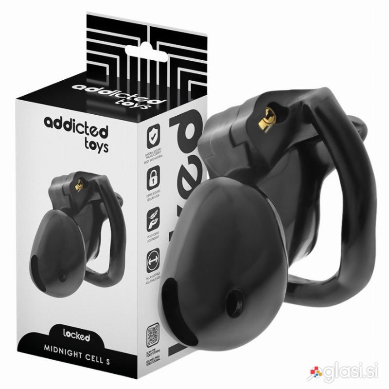 KLETKA ZA PENIS Addicted Toys Midnight Cell (S)