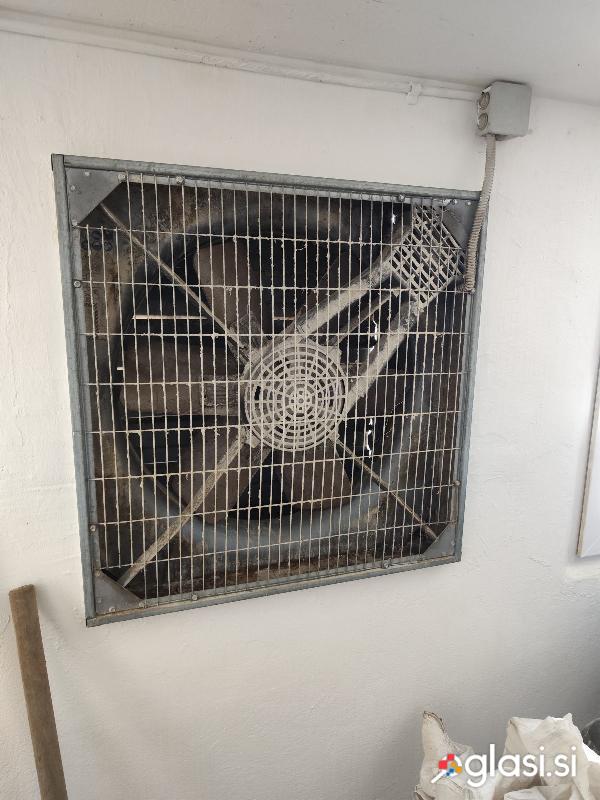 Ventilator za prezračevanje hleva