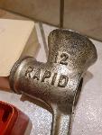 Ročna mesoreznica št 12 Rapid,made in Yugoslavia, virovitica