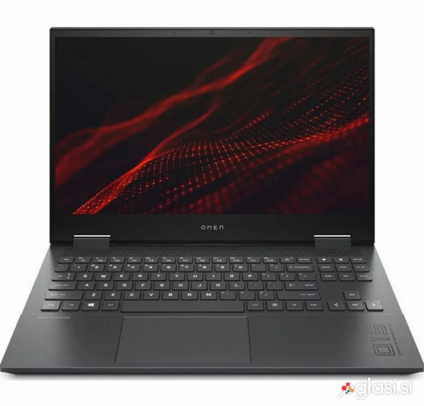 HP Omen Gaming prenosnik | AMD R7, RTX 3060, 16GB, 512GB | 15-en1266ng