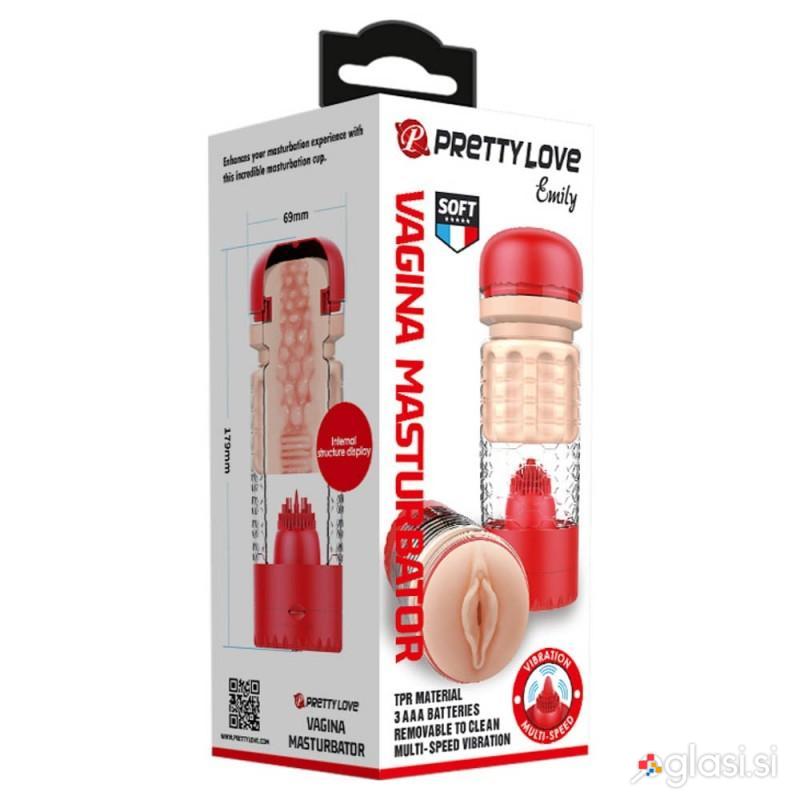 MASTURBATOR Pretty Love Emily Red