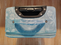 Dve platneni potovalni torbi