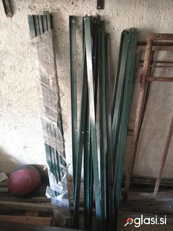 Stebri za vrtno ograjo, pravokotni