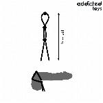 EREKCIJSKI OBROČEK Addicted Toys Silicone Rope