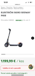 Segway | P65 Električni skiro | Odprta embalaža