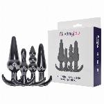 KOMPLET ANALNIH ČEPOV Loving Joy Training Kit Black