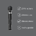 MASAŽER Loving Joy Magic Wand Black