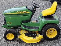 John Deere Dizel GX 355 D Dizel Vrtni traktor kosilnica + milcar