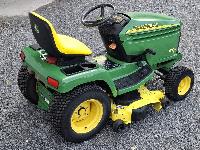 John Deere Dizel GX 355 D Dizel Vrtni traktor kosilnica + milcar