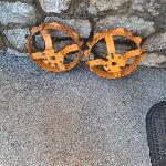 ŽELEZNA KOLESA ZA MOTOKULTIVATOR GORENJE MUTA (MALA-8 COL)