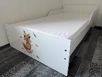 Otroška postelja 90x180 in pisalna miza 96x50x76cm