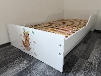 Otroška postelja 90x180 in pisalna miza 96x50x76cm
