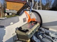 Gumenjak ZAR ALU 13 in motor Yamaha F20