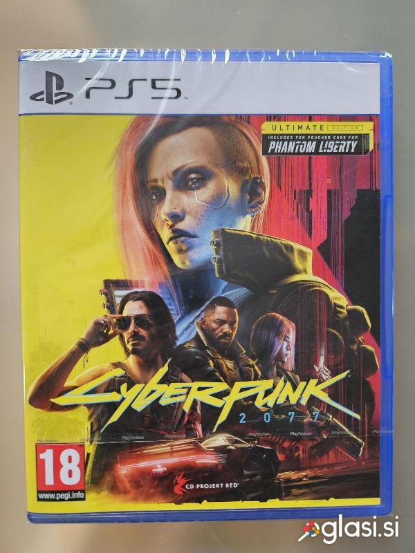 CyberPunk 2077 + Phantom Liberty DLC PS5 original zapakirano