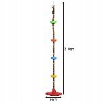 2v1 PVC otroška vrtna gugalnica za plezanje do 100kg