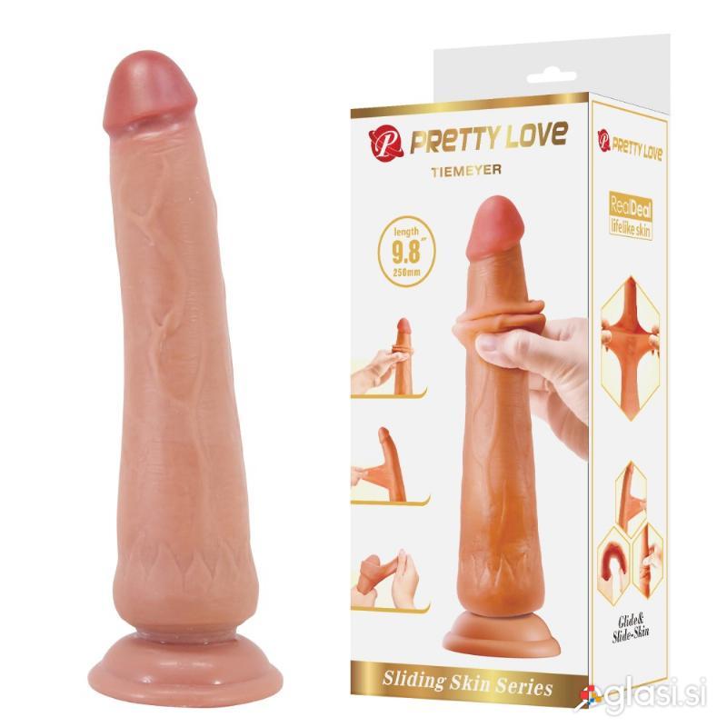 DILDO Pretty Love Tiemeyer Brown 25 cm