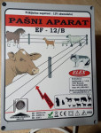 PASTIR ELEKTRIČNI  AKUMULATORSKI  PAŠNI APARAT 12V  IZHODNE MOČI 4,5J