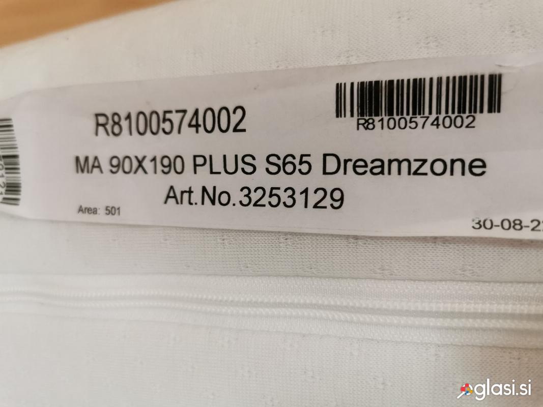 Vzmetnica DREAMZONE PLUS S65 90x190 cm