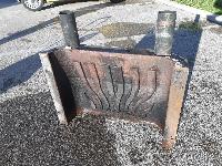 Hrbet odprtega kamina Palazzetti - za zidana odprta kurišča