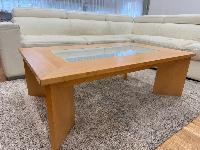 LESENO STEKLENA MIZA