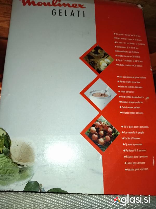 APARAT ZA PRIPRAVO SLADOLEDA MOULINEX