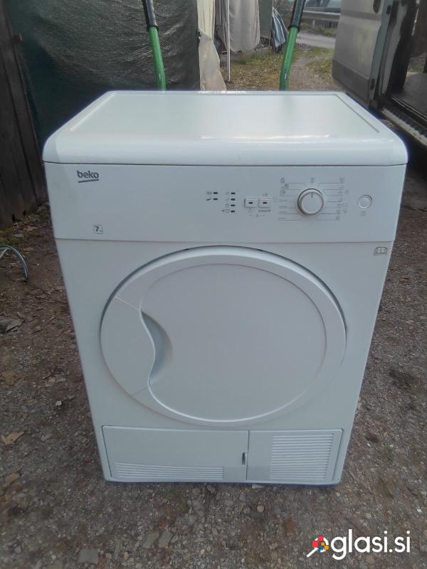 Prodam sušilni stroj beko 7kg 60x55 x85 v breshibnem stanju