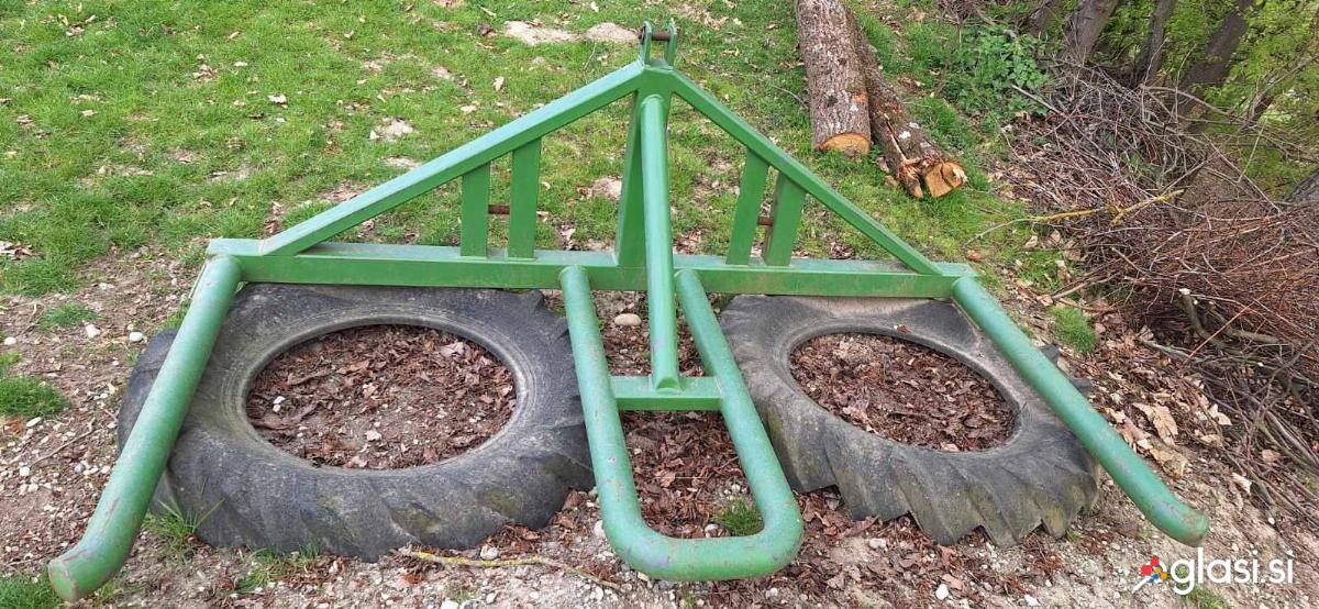 Vile za dvojne okrogle bale