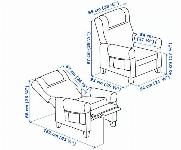 IKEA MUREN Naslanjač