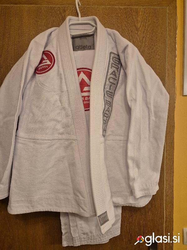 Gracie Barra BJJ kimono F2 – kot nov, oblečen 1x