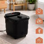 550W ogrevana hidromasažna kad za noge in stopala LCD črna