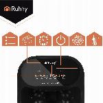 550W ogrevana hidromasažna kad za noge in stopala LCD črna